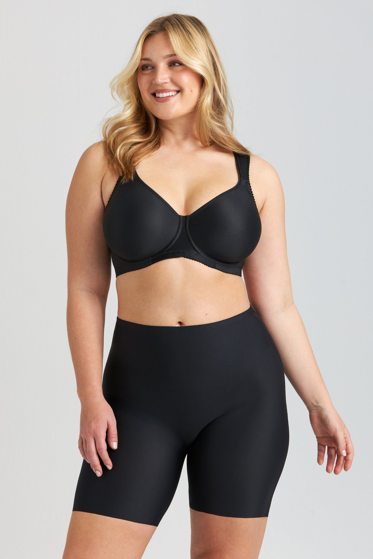 Cool Sensation panty with long legs - Front-Lined