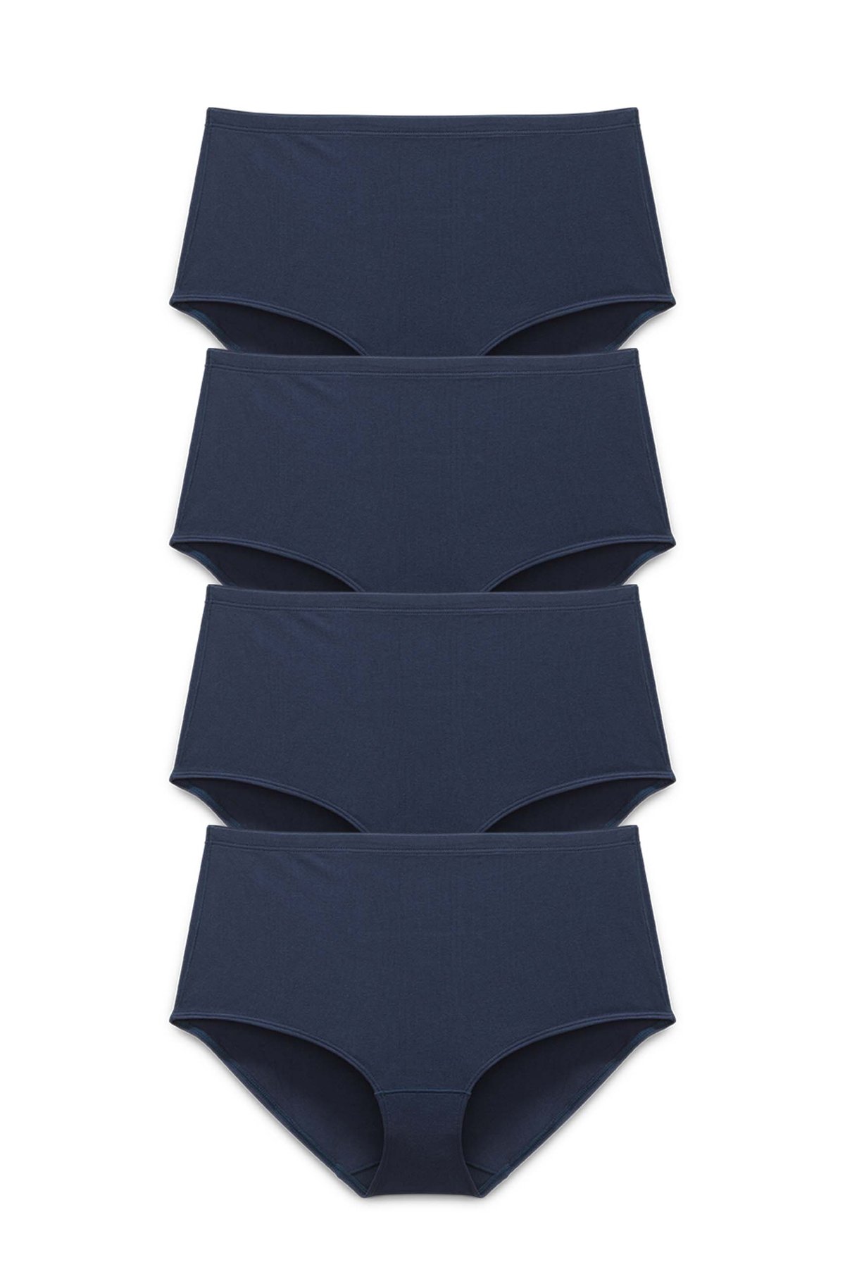 4-pack Organic Cotton maxi panty dark blue