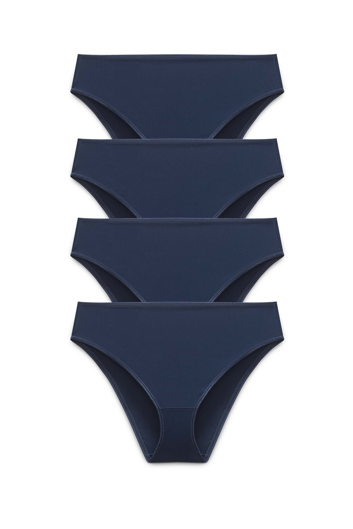 4-pack Recycled Comfort brazilian panty dark blue