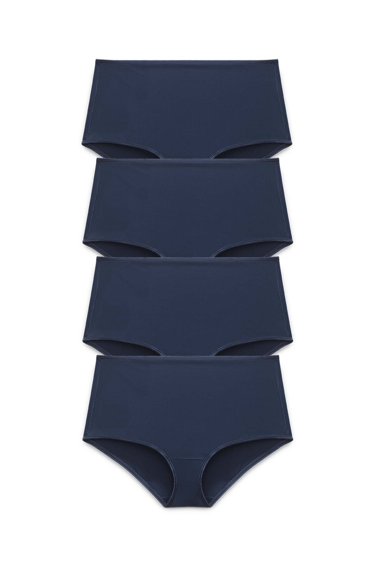 4-pack Recycled Comfort maxi panty dark blue