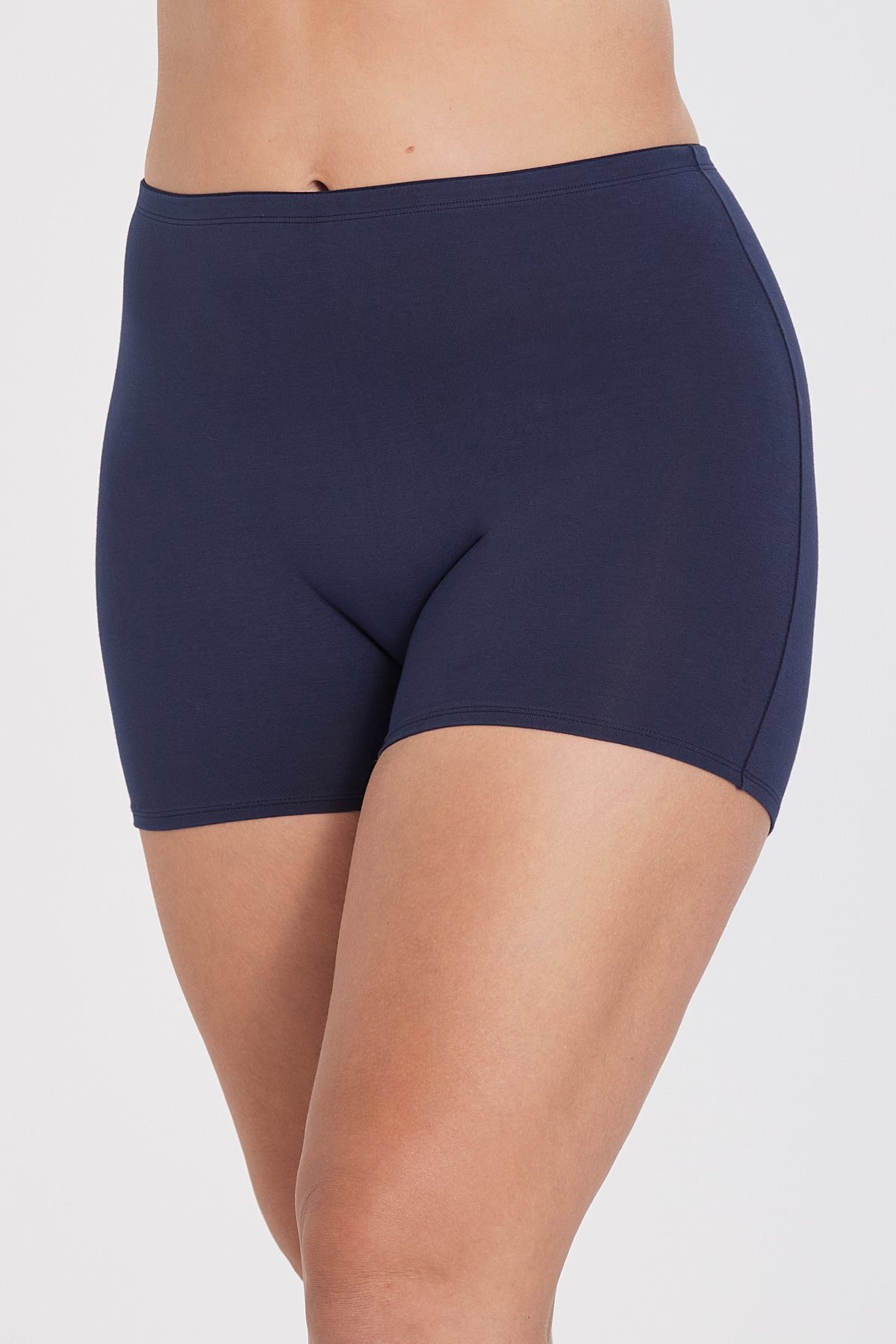 4-pack Organic Cotton shorty panty dark blue