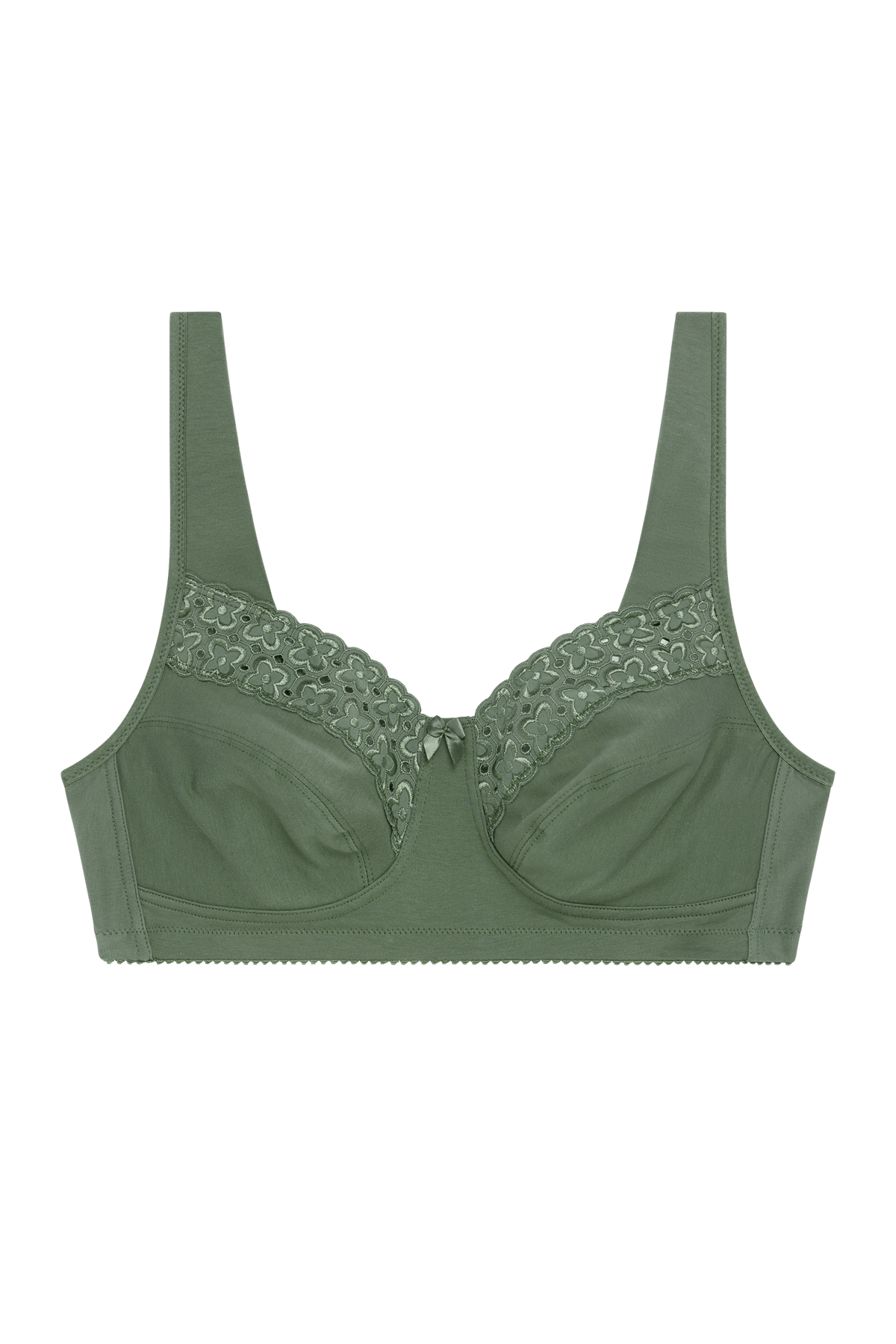 Broderie Anglaise bra