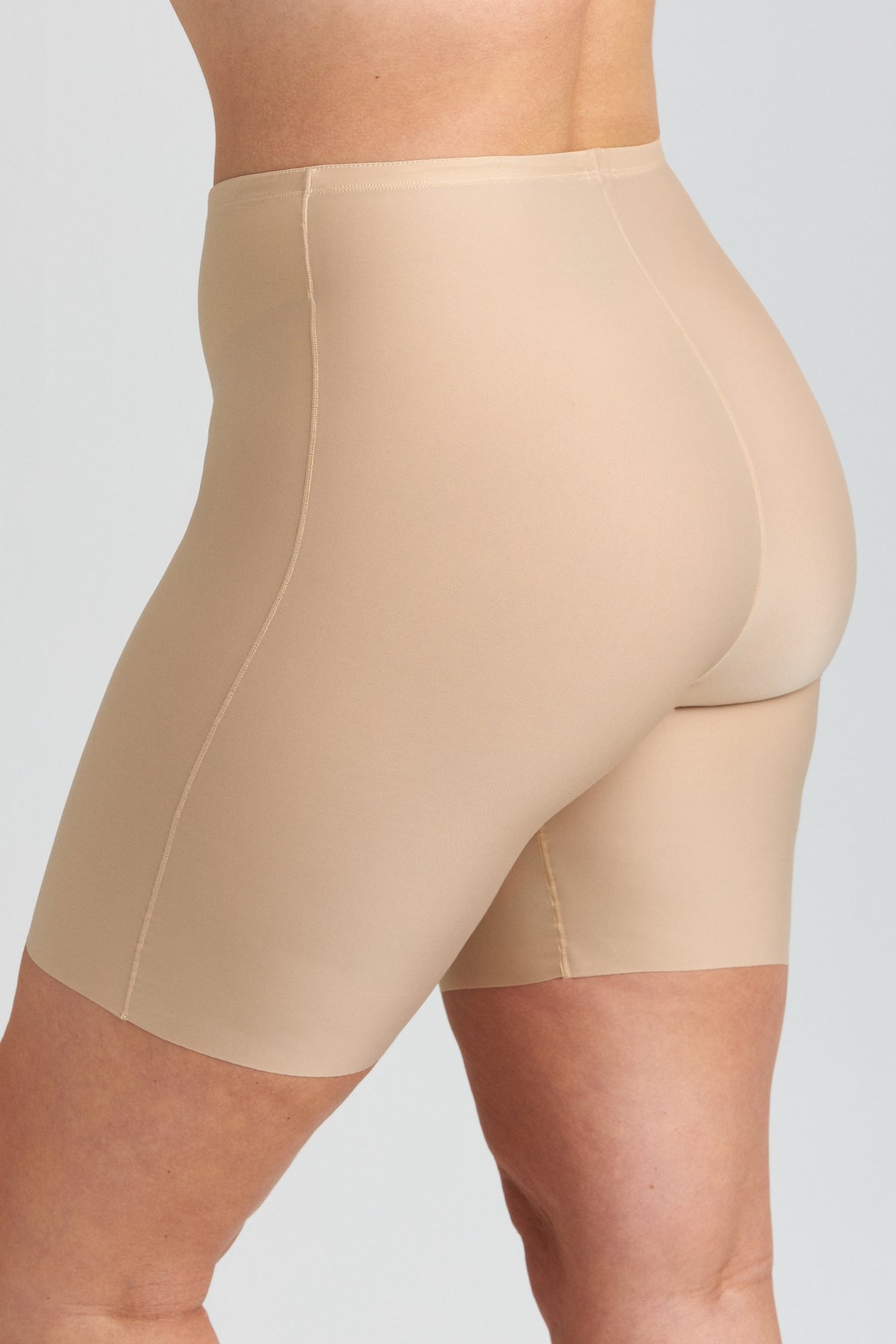 4-pack Cool Sensation panty with long legs - Front-Lined beige