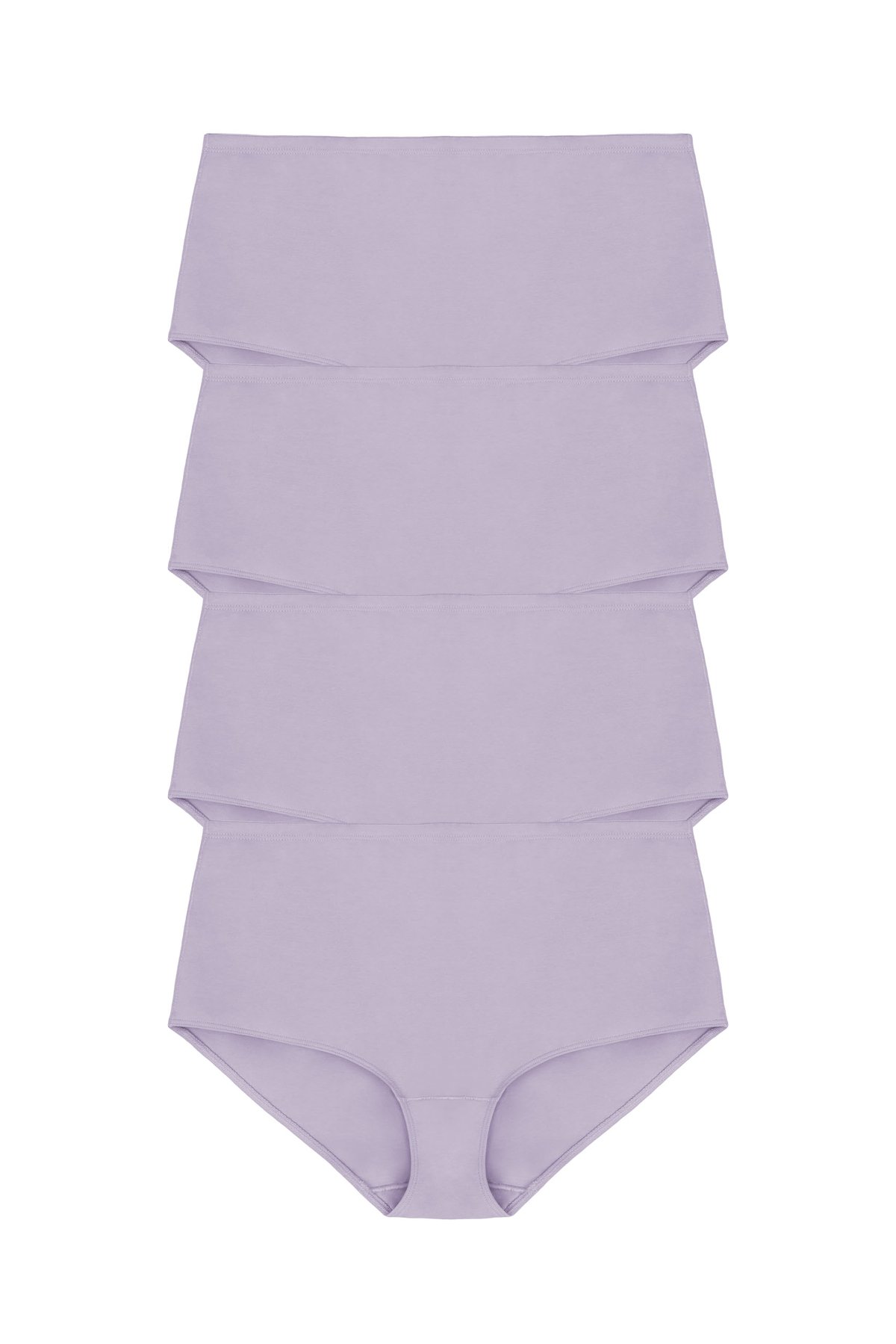 4-pack Organic Cotton maxi panty Lavender