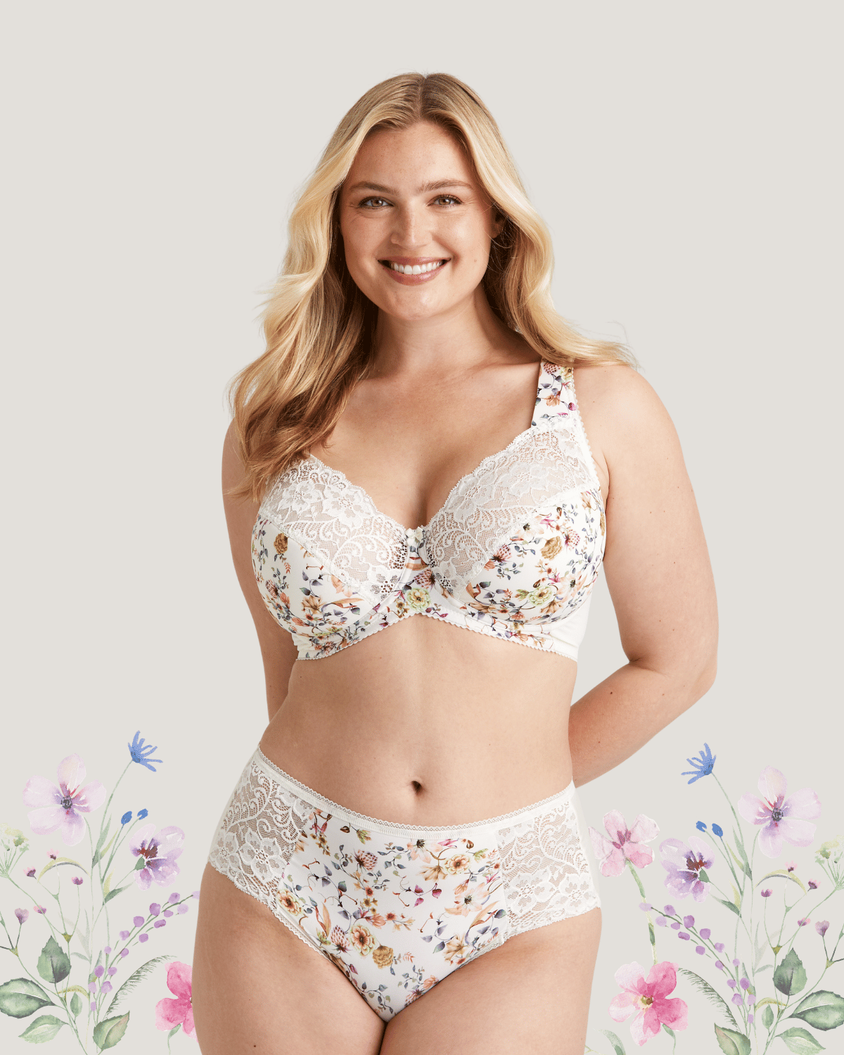 Fauna underwired champagne set