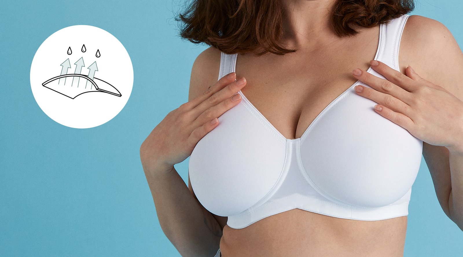 Stay Fresh underwired white material